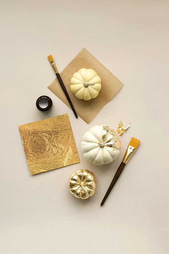 how to make a glitter pumpkin