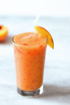 Gingerized Peach Smoothie