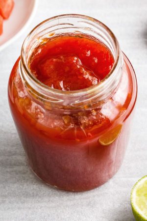 Easy Freezer Watermelon Jam