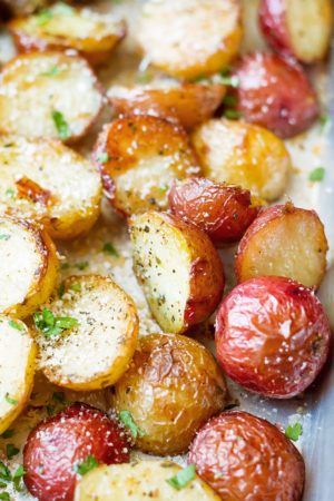 Sheet Pan Steak and Potatoes