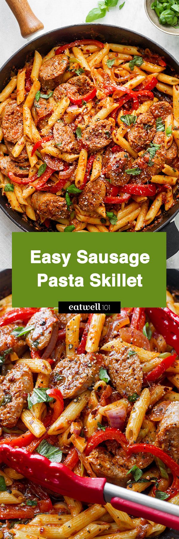 Sausage Pasta Recipe — A quick and easy skillet meal with incredible flavor, perfect for weeknight dinners with family.