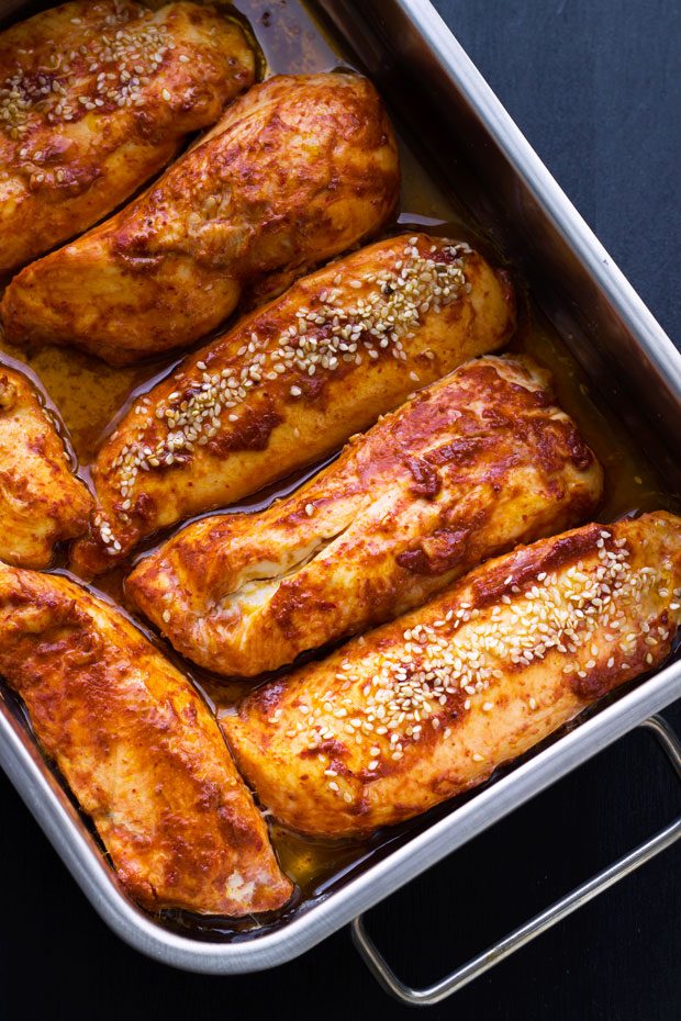 healthy baked chicken breasts