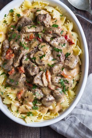 Easy Beef Stroganoff