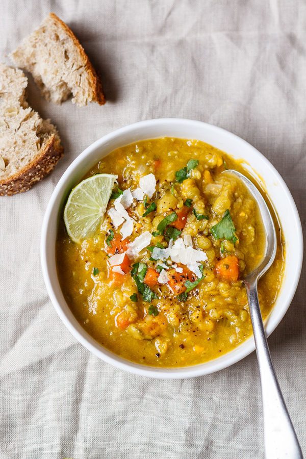 Slow Cooker Sweet Potato Split Pea Soup - #recipe by #eatwell101 - https://003.wrwe1r1zs3czx3c.workers.dev/slow-cooker-split-pea-soup-recipe
