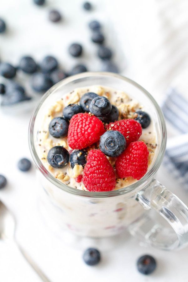 Vegan Overnight Oats - #recipe by #eatwell101 - https://003.wrwe1r1zs3czx3c.workers.dev/vegan-overnight-oats-recipe
