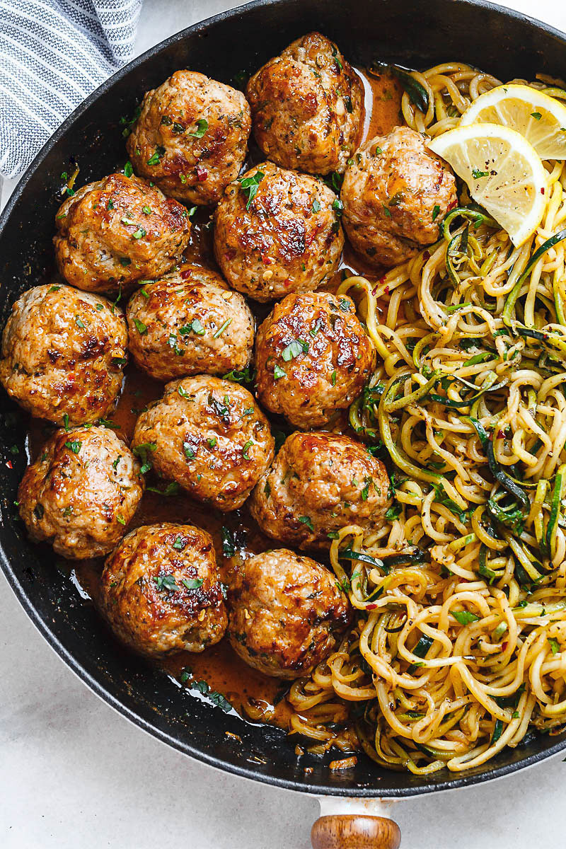 juicy turkey meatballs