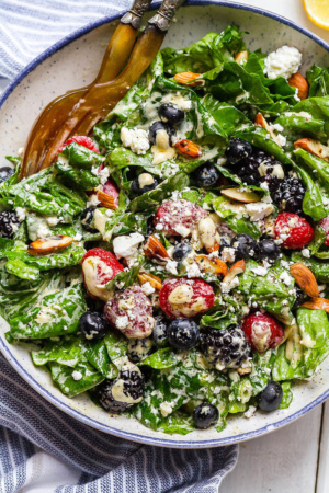 Berries Spinach Salad Recipe