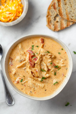 Instant Pot Creamy Chicken Soup