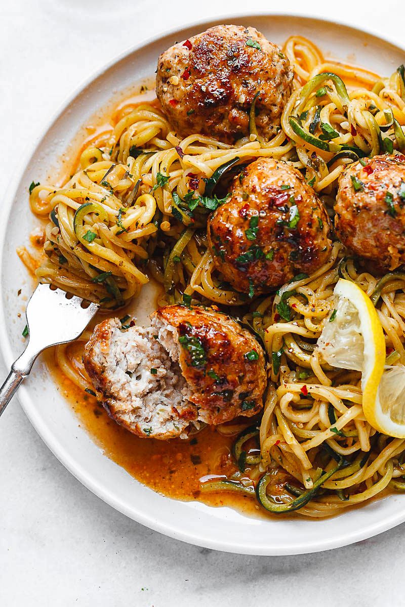 how to cook turkey meatballs