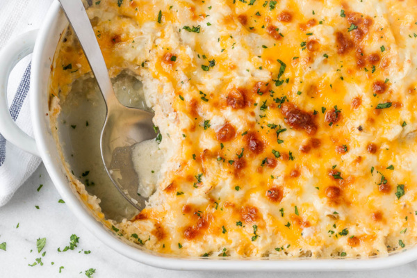 Creamy Chicken and Cauliflower Casserole