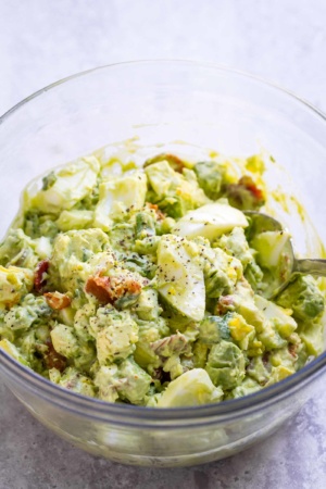 Creamy Avocado Egg Salad
