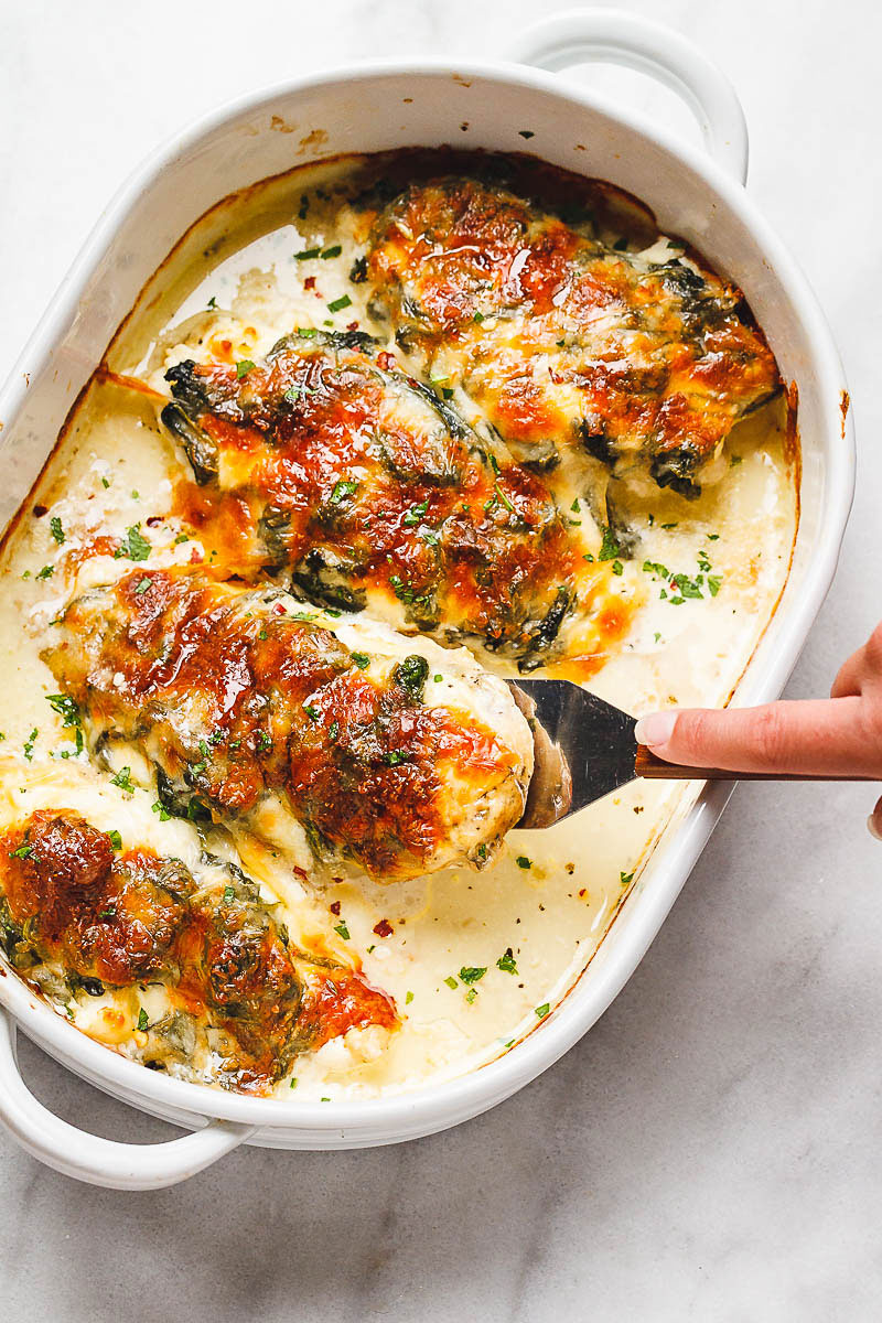 Spinach Chicken Casserole Recipe