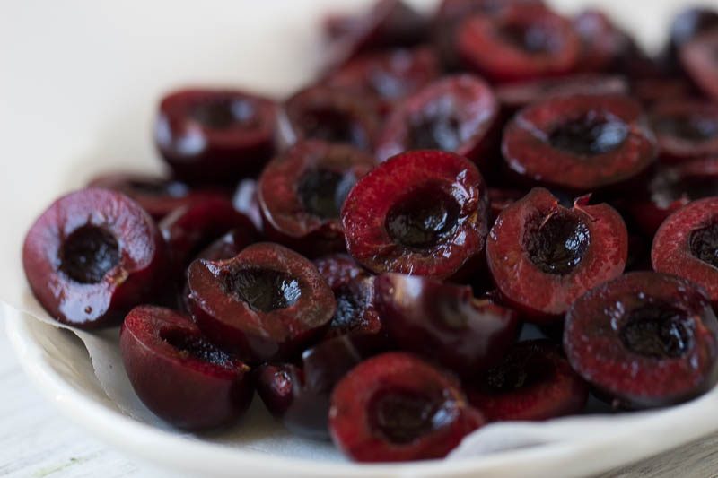 2-Ingredient Honey Cherry Sorbet - Paleo, Dairy-Free, Vegetarian, Gluten-Free. When it comes to dessert, you really can't get much healthier than this!