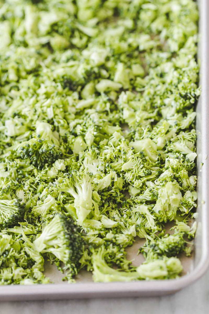 Roasted Broccoli Salad - A satisfying, savory, sweet, crunchy salad you can enjoy warm or cold as a main or on the side.