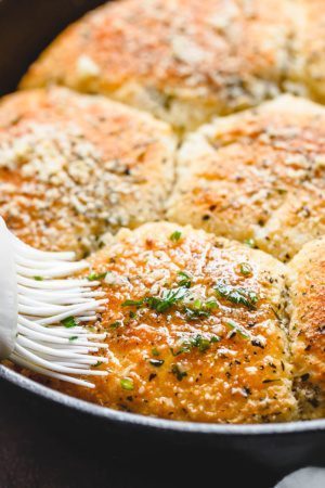 Garlic Butter Keto Bread