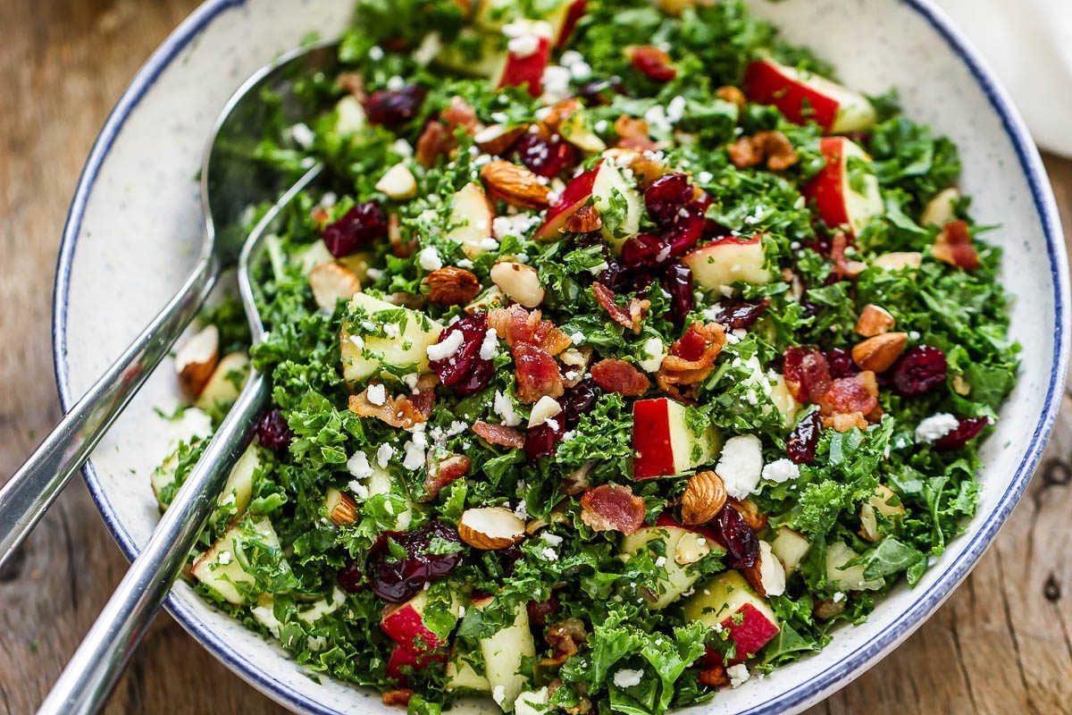 Apple Kale Salad