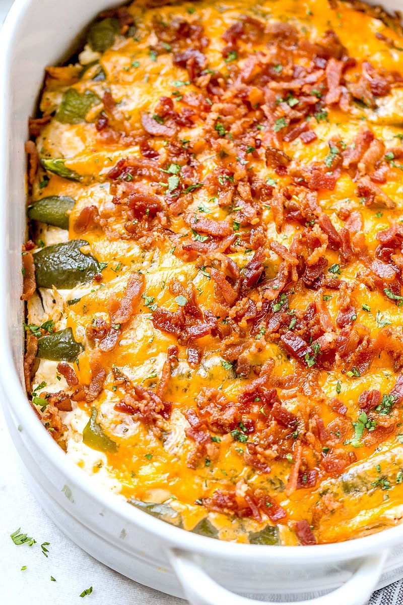 Jalapeño popper chicken casserole recipe