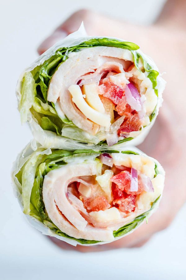 Lettuce Wrap Sandwich with Ham, Tomato and Mozzarella - #recipe by #eatwell101 - https://003.wrwe1r1zs3czx3c.workers.dev/how-to-make-a-lettuce-wrap-recipe