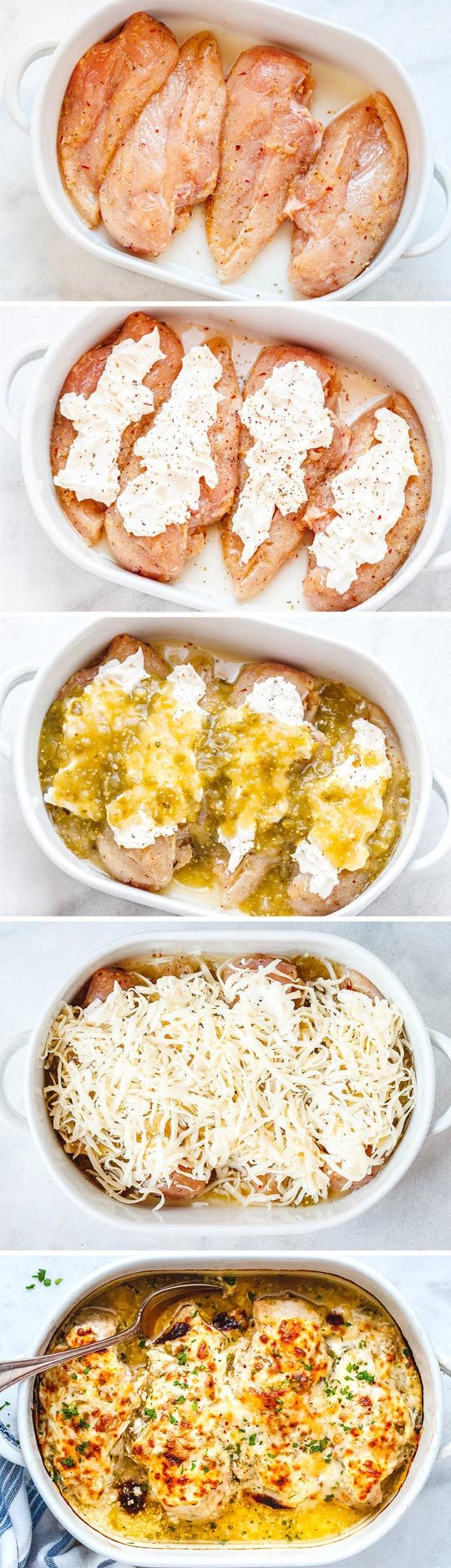Salsa Verde Chicken Casserole with Cream Cheese and Mozzarella - #eatwell101 #recipe Loaded with flavor and so comforting, it’s seriously good chicken!
Salsa Verde #Chicken #Casserole #CreamCheese #Mozzarella #keto friendly, #glutenfree, #lowcarb