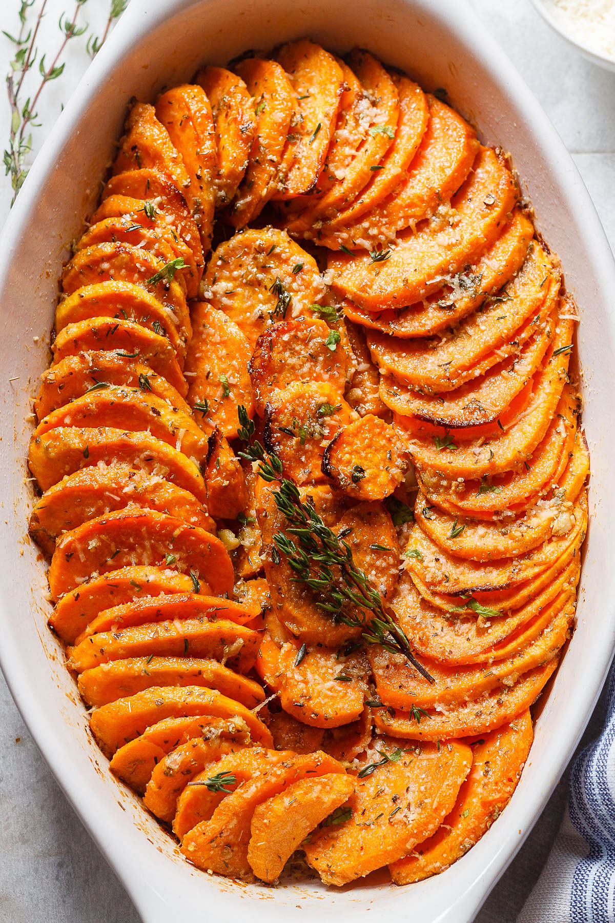 Roasted sweet potatoes recipe