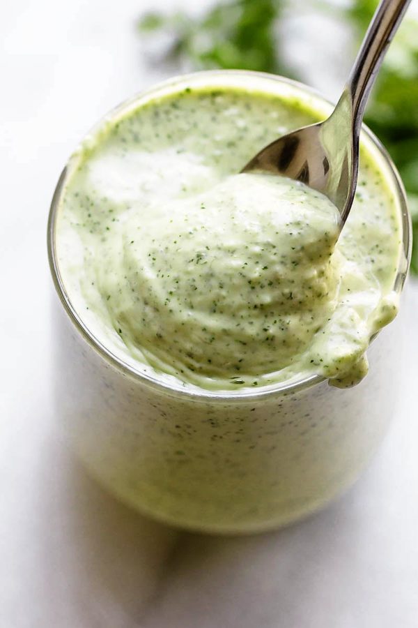 Creamy Cilantro Lime Dressing - #recipe by #eatwell101 - https://003.wrwe1r1zs3czx3c.workers.dev/cilantro-lime-dressing-recipe