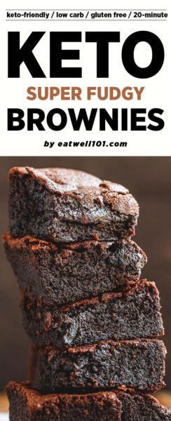Super Fudgy Low-Carb Keto  Brownies Recipe