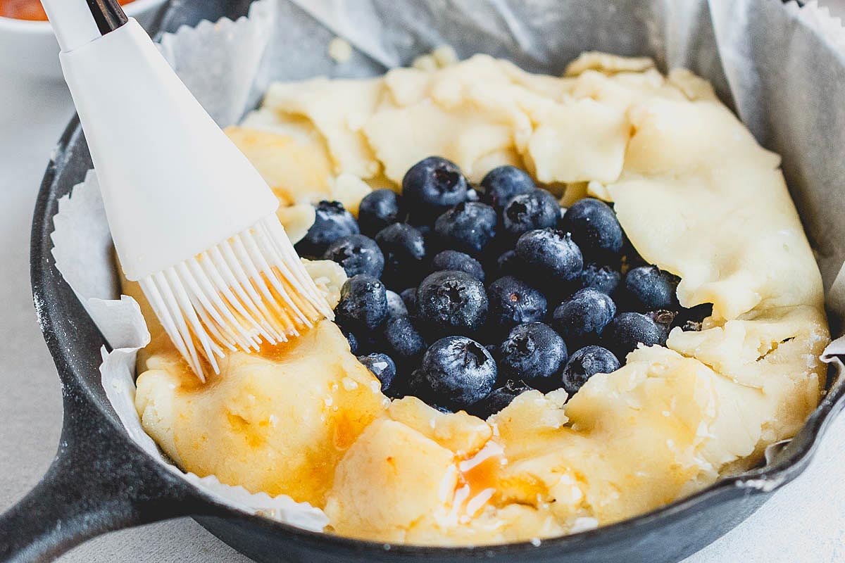 baked blueberry tart recipe