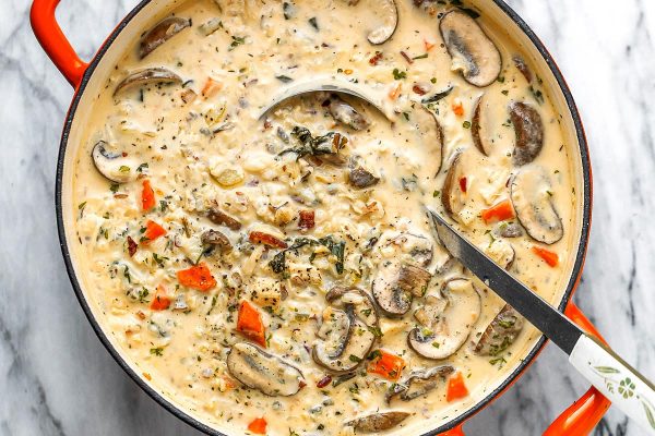Crack Chicken wild Rice Soup