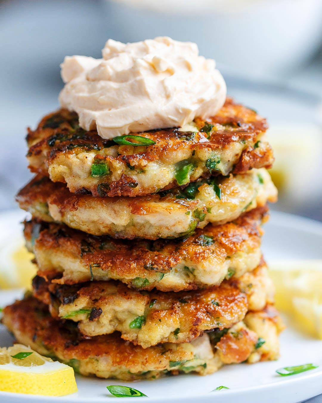 cheesy chicken cheese fritters
