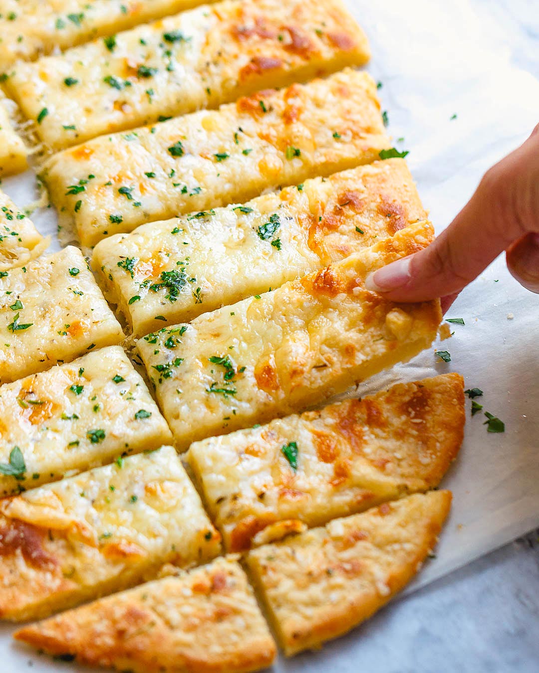 Four-Cheese Keto Breadsticks 2