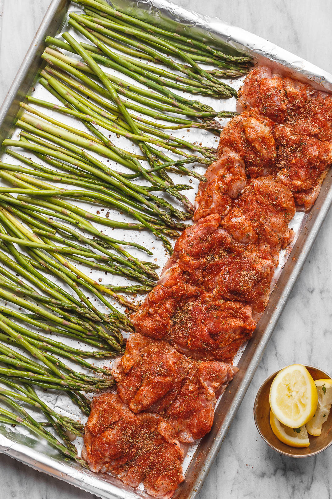 Oven Baked Chicken Recipe with Asparagus 3