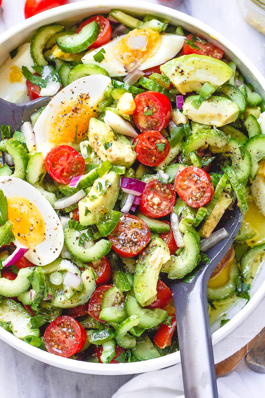 avocado salad recipe with eggs