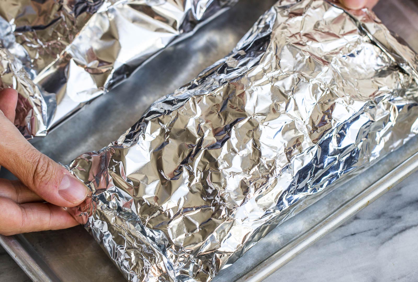 baked shrimp foil packets