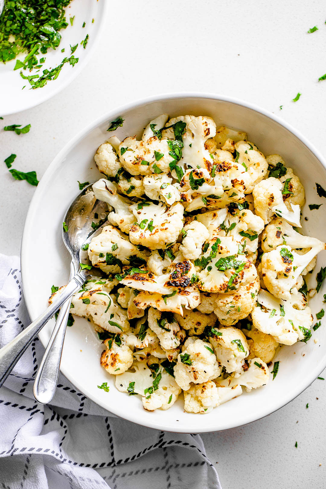 roasted cauliflower salad