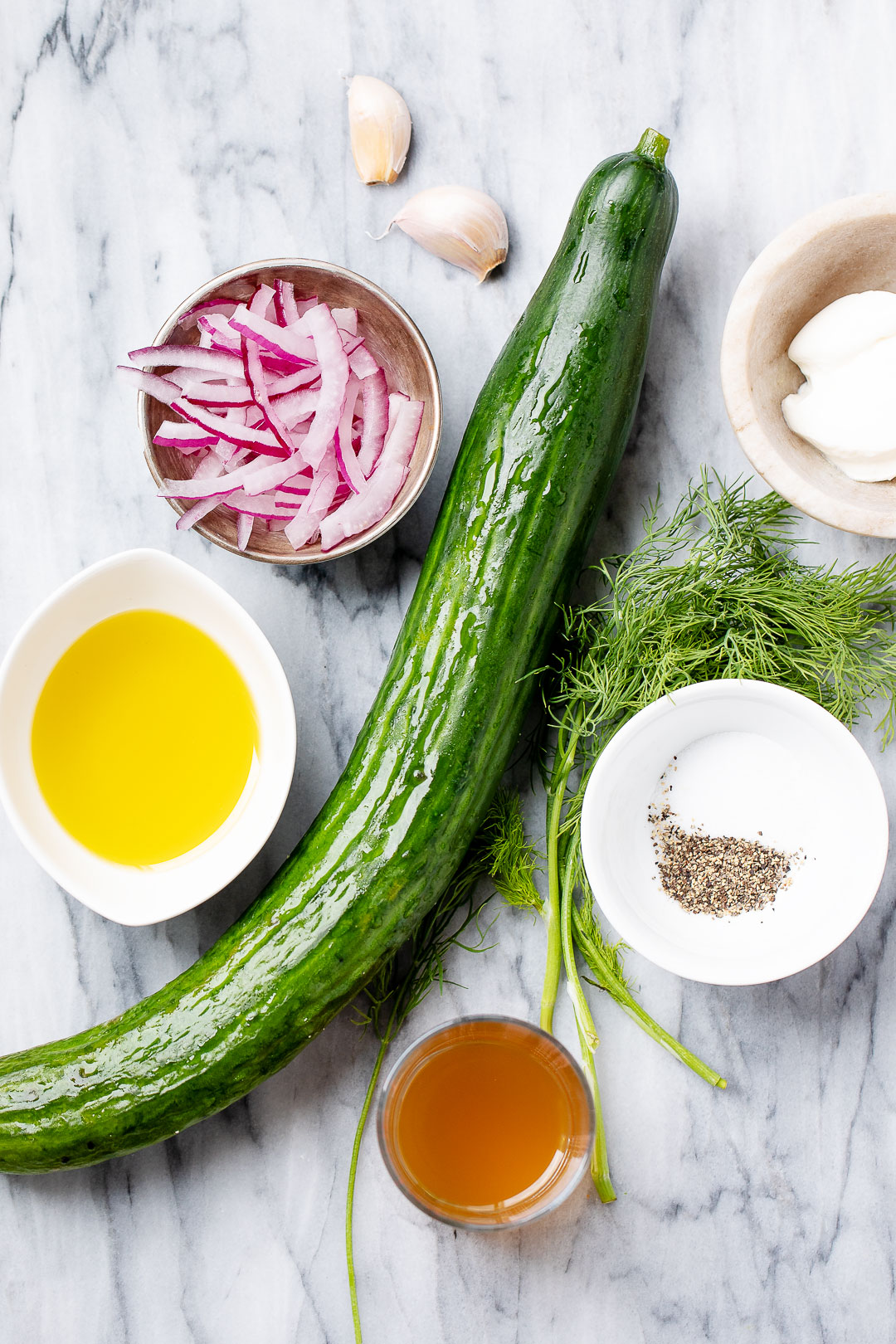 cucumber onion salad recipe