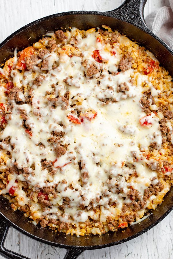 Chicken Burrito Bowls with Cauliflower - #recipe by #eatwell101 - https://003.wrwe1r1zs3czx3c.workers.dev/cauliflower-chicken-burrito-bowls-recipe