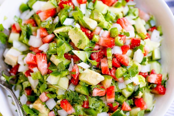 Cucumber Avocado Salsa