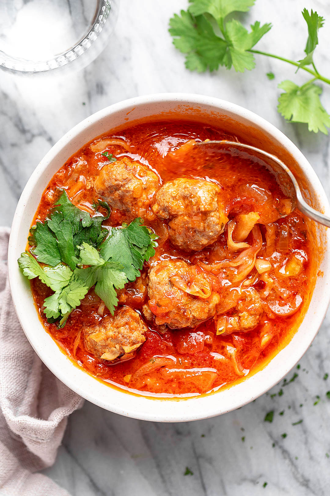 Cabbage Turkey Meatballs Soup recipe 3