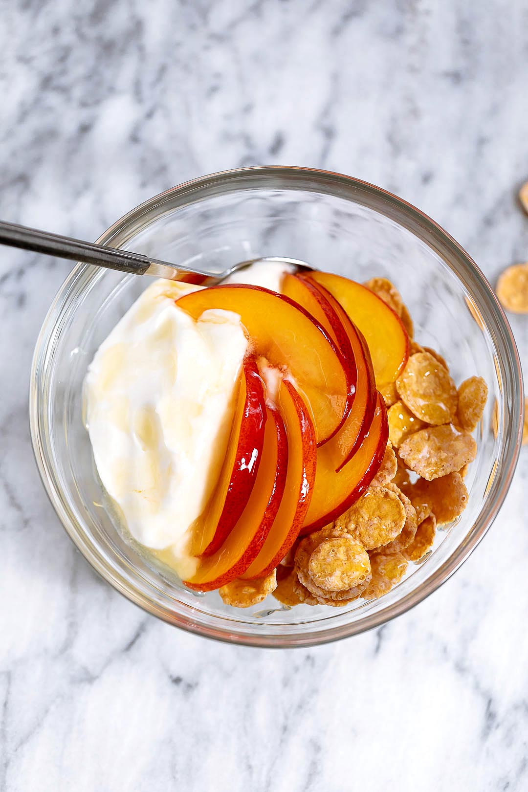 peach cream cheese breakfast bowl recipe