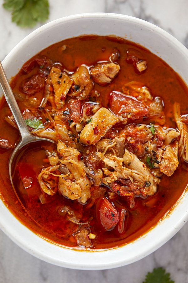 Instant Pot Chicken Tomato Soup - #recipe by #eatwell101 - https://003.wrwe1r1zs3czx3c.workers.dev/instant-pot-chicken-tomato-soup-recipe