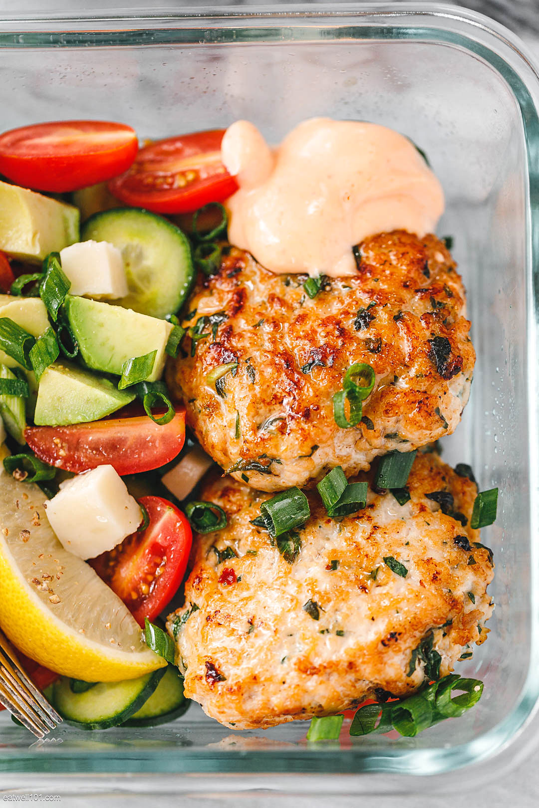 Chicken Patties Recipe for meal prep