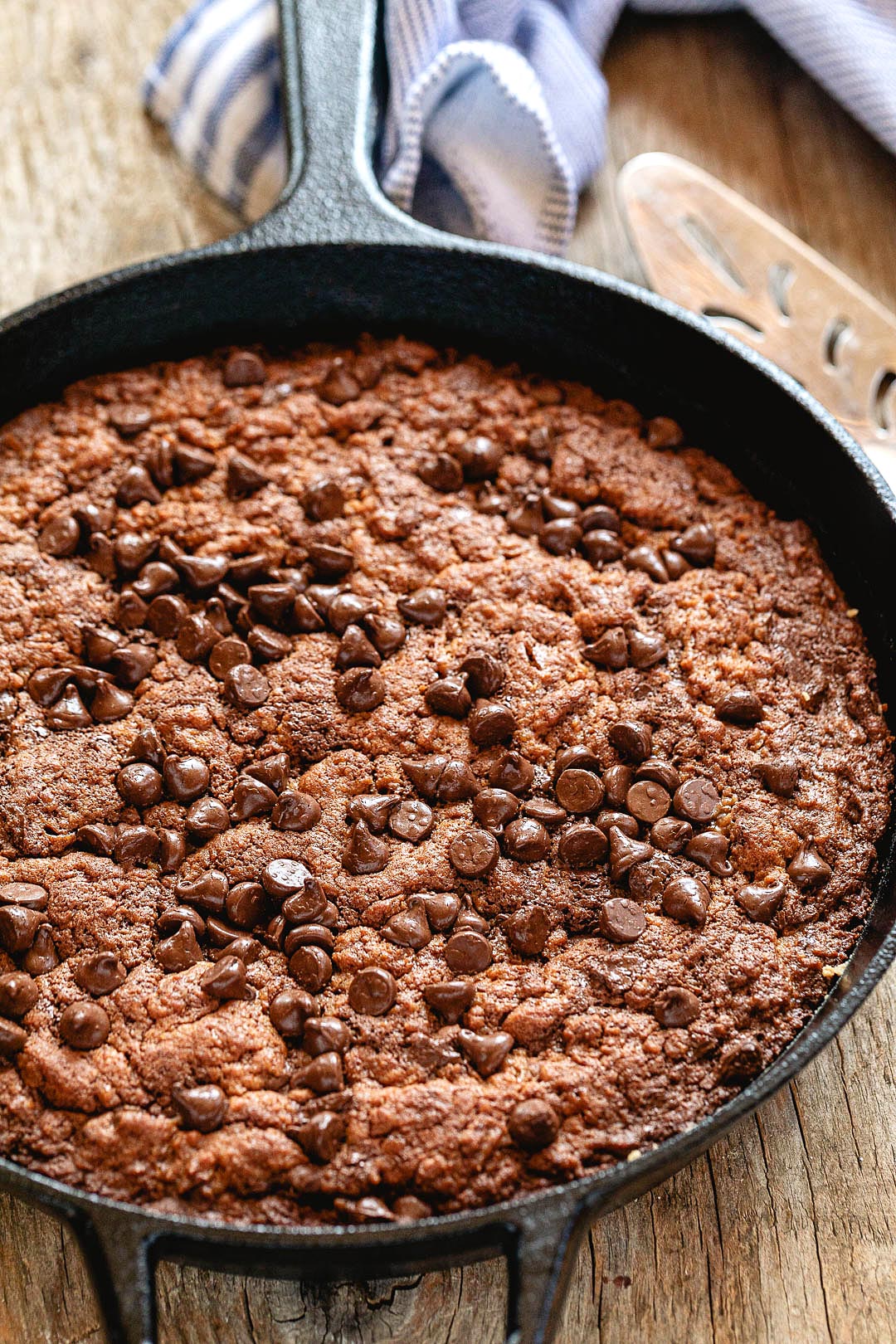 Chocolate Chip Skillet Cookie recipe