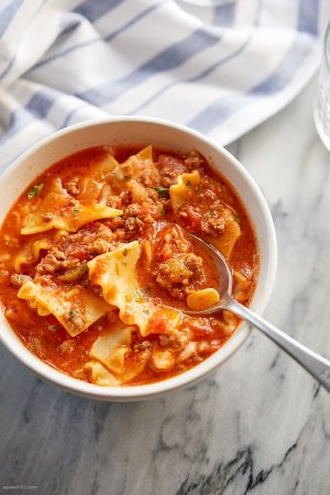 Instant Pot Lasagna Soup Recipe