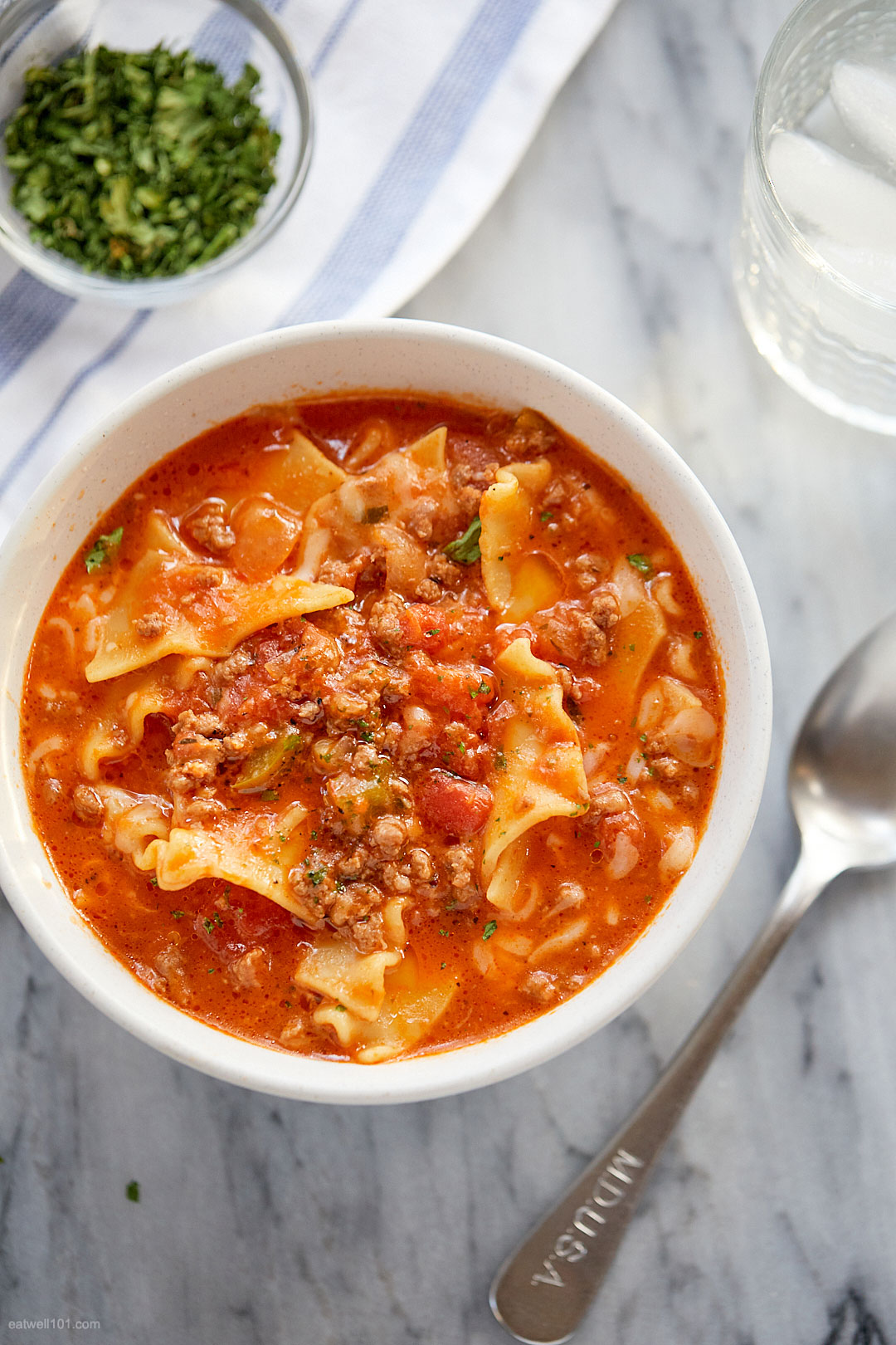 Instant Pot Lasagna Soup recipe