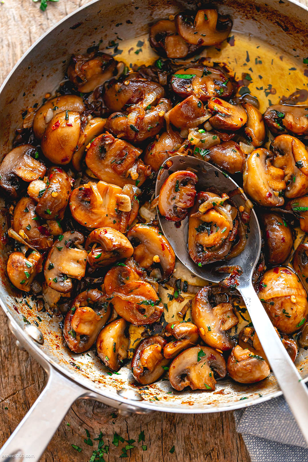 Garlic Butter Mushroom Recipe 3