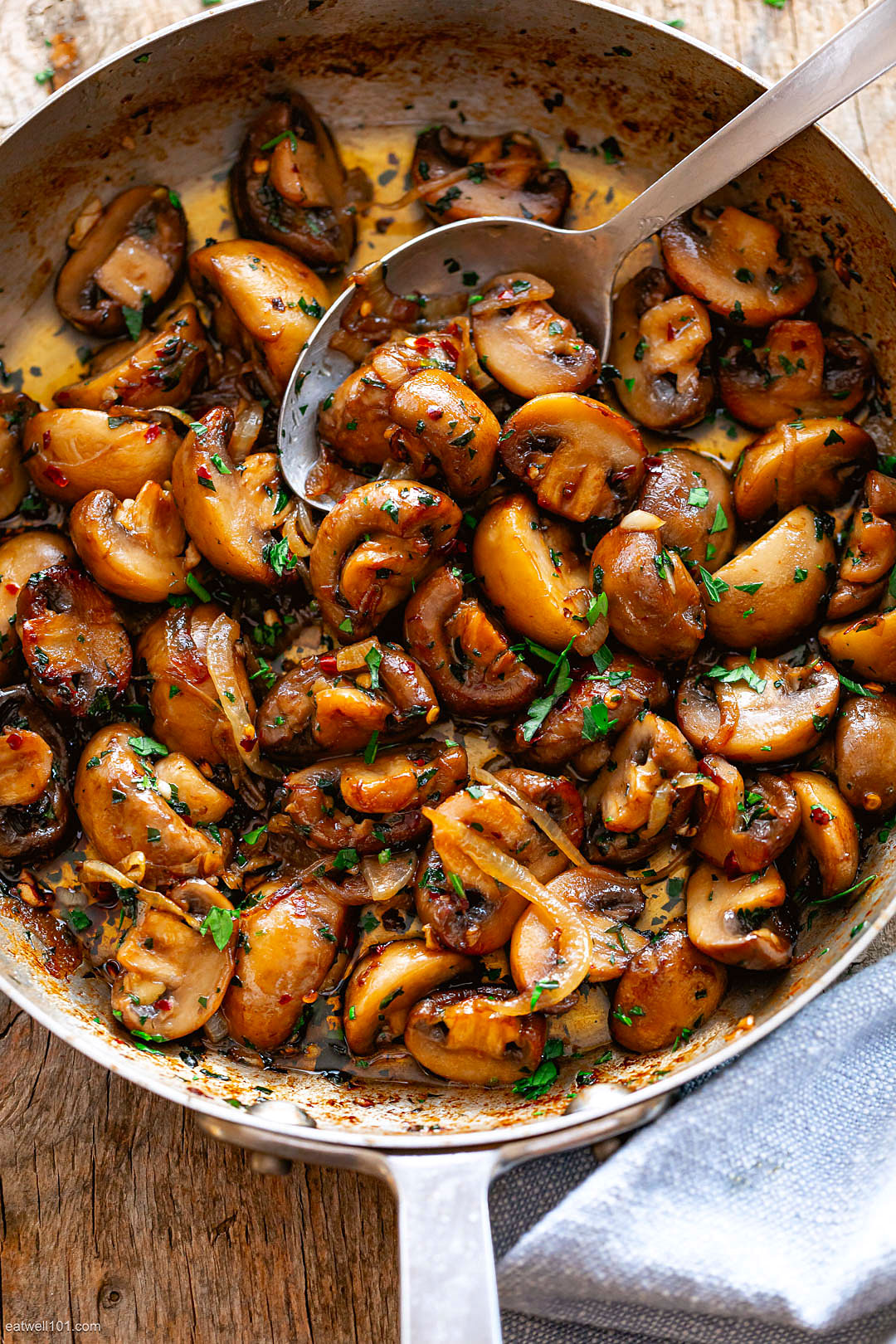 Garlic Butter Mushroom Skillet recipe