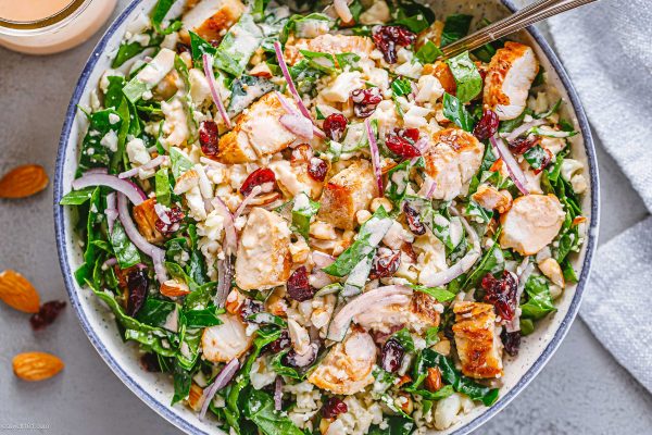 Spinach Chicken Salad