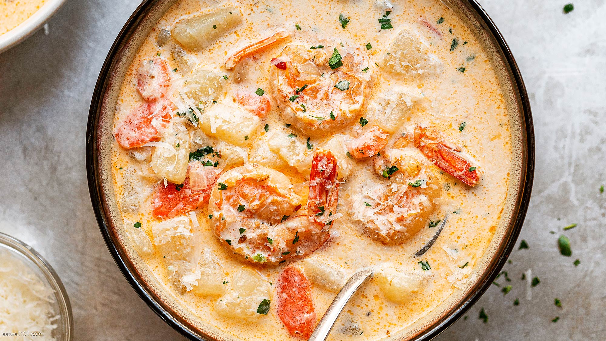 Creamy Potato Shrimp Soup recipe