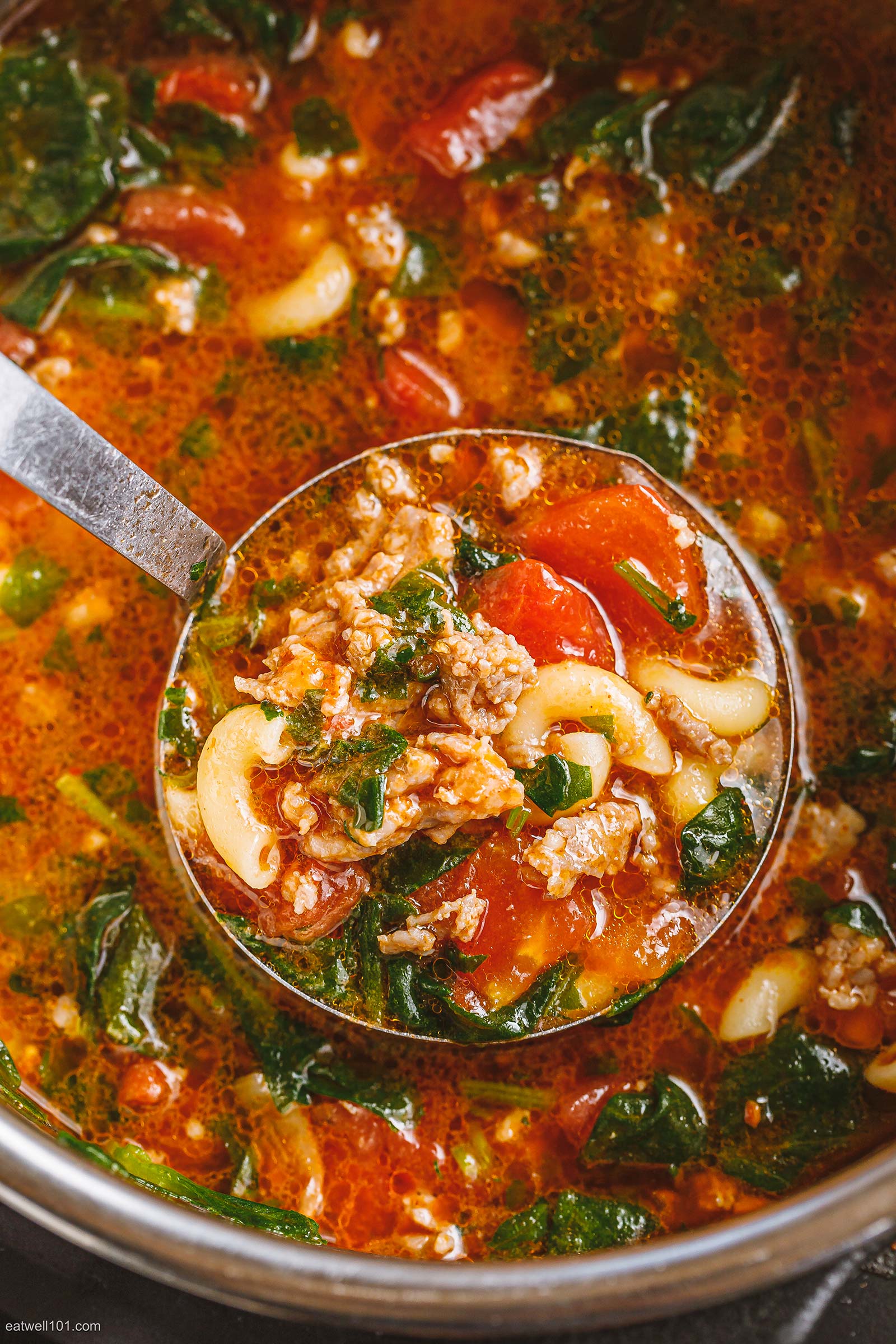Instant Pot Pasta Soup Recipe 2