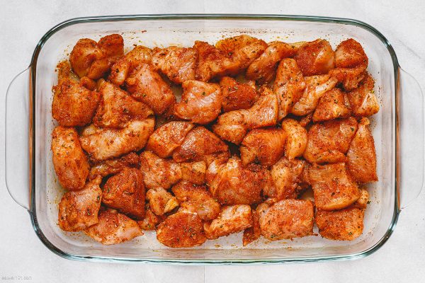 Easy Oven Baked Chicken Bites